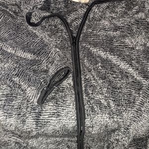 Faded Glory Long Sleeve zippered warm fuzzy super soft jacket size 18